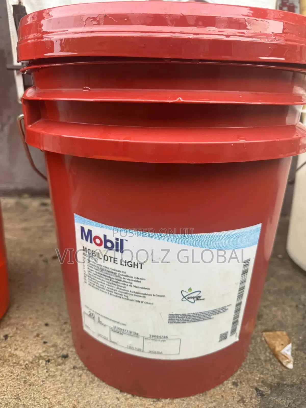 Mobil Dte Light Hydraulic Oil (20l) Pail