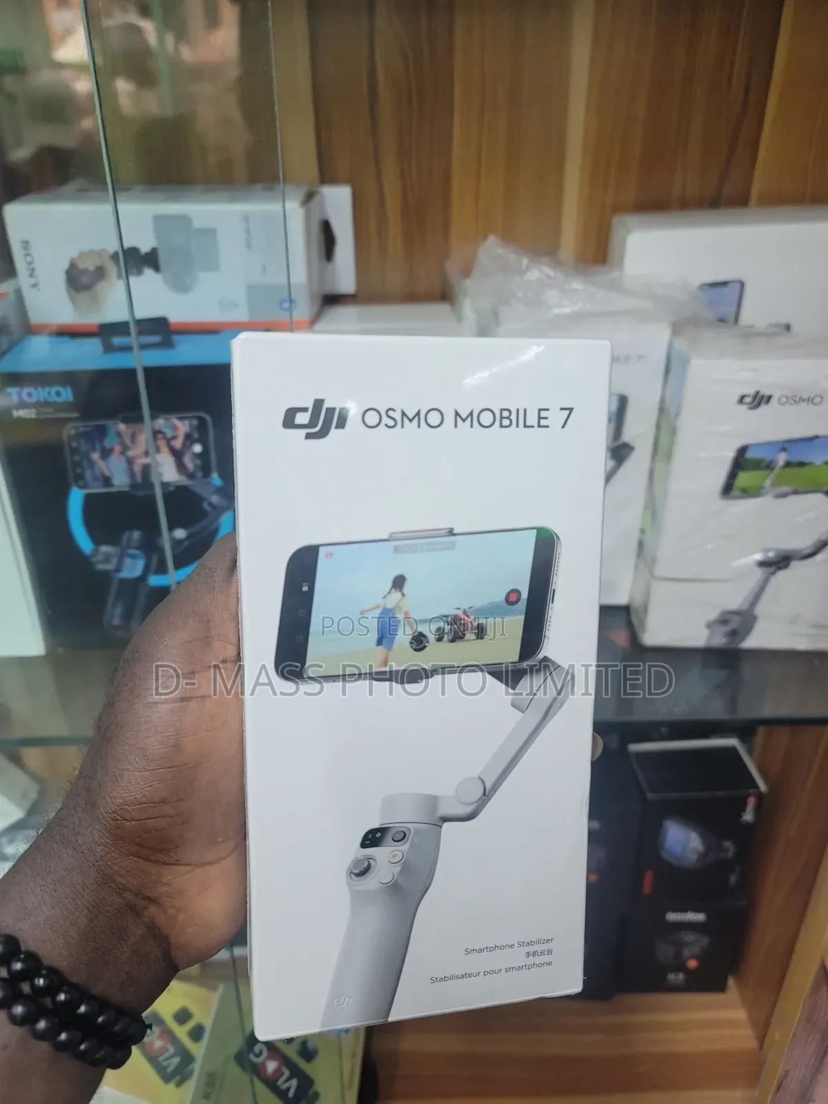 Ww.Justfones.Ng Dji Osmo Mobile 7 Smartphone 3-Axis Gimbal