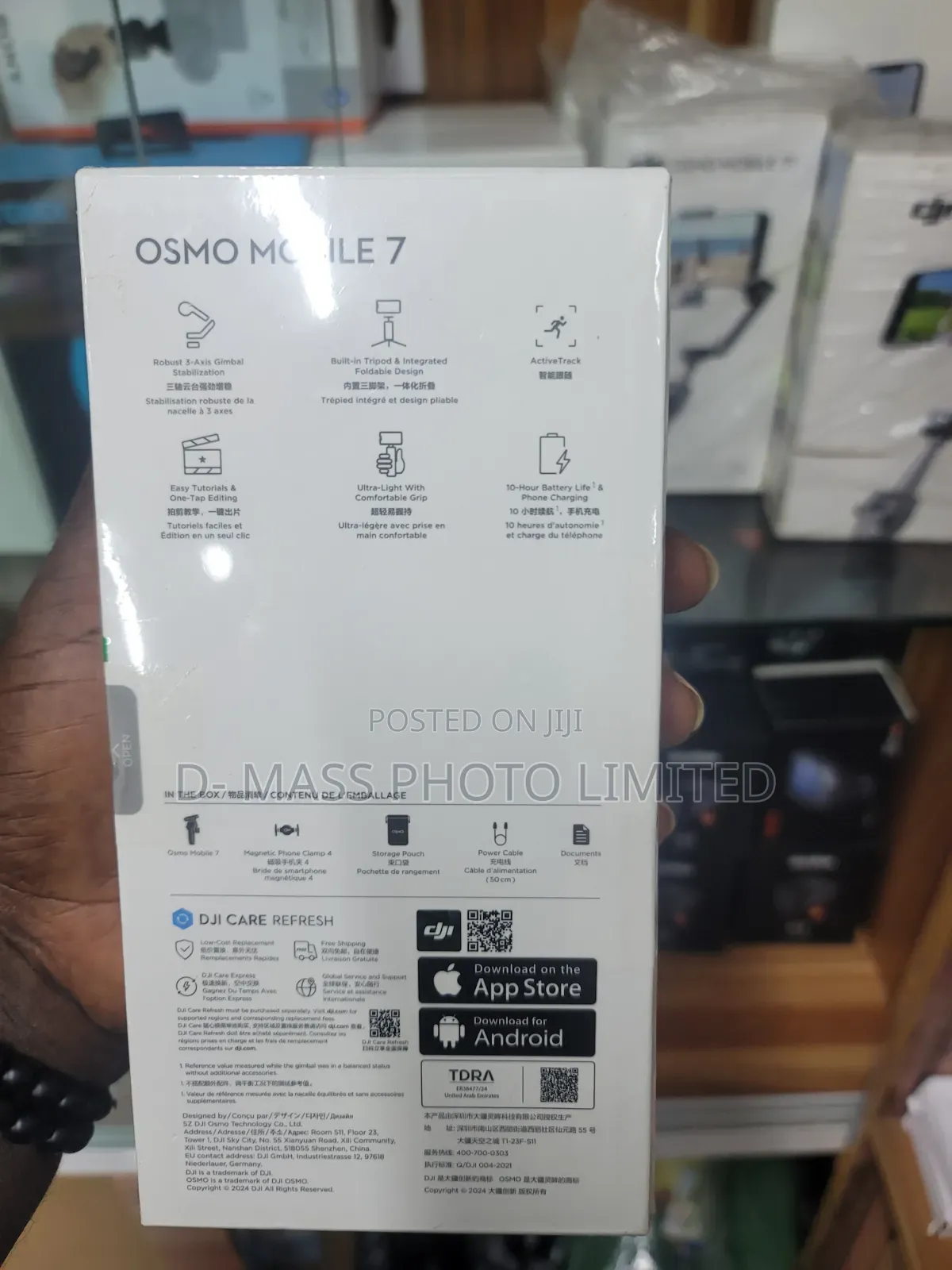 Ww.Justfones.Ng Dji Osmo Mobile 7 Smartphone 3-Axis Gimbal