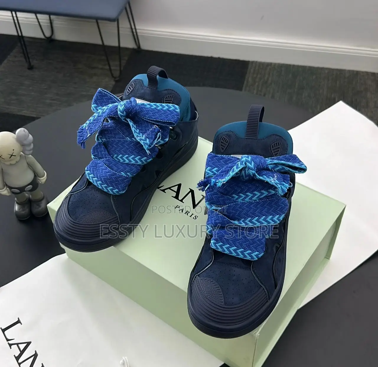 High Quality New Lanvin Curb Sneaker