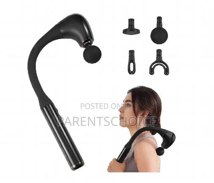 Fascial Gun Massager With Bent Long Handle
