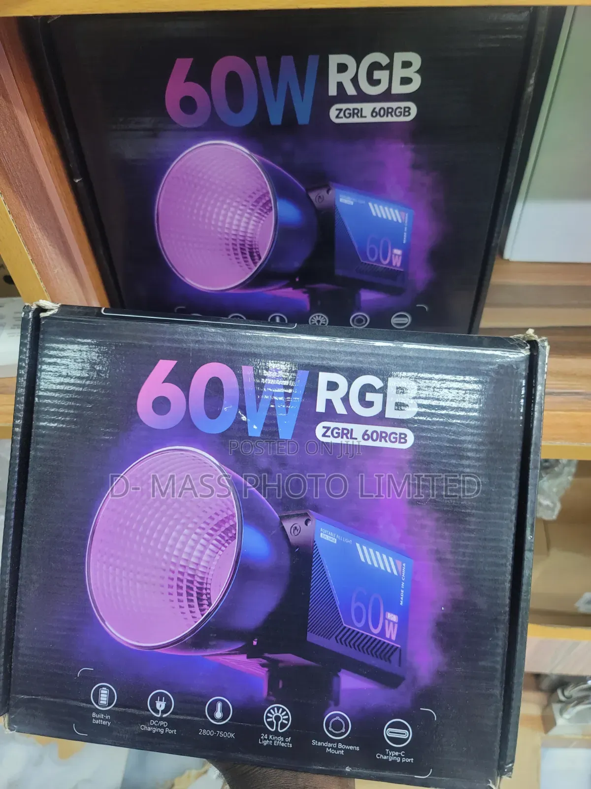 ZGRL-60w Light RGB With the Stand