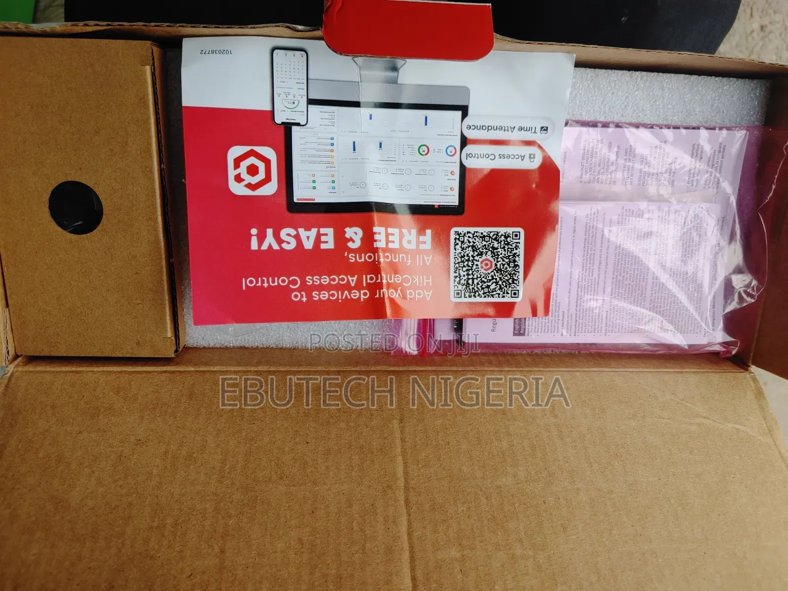 Hikvision Ds-K1t808mfwx-B Fingerprint Terminal–Wi-Fi Access Control