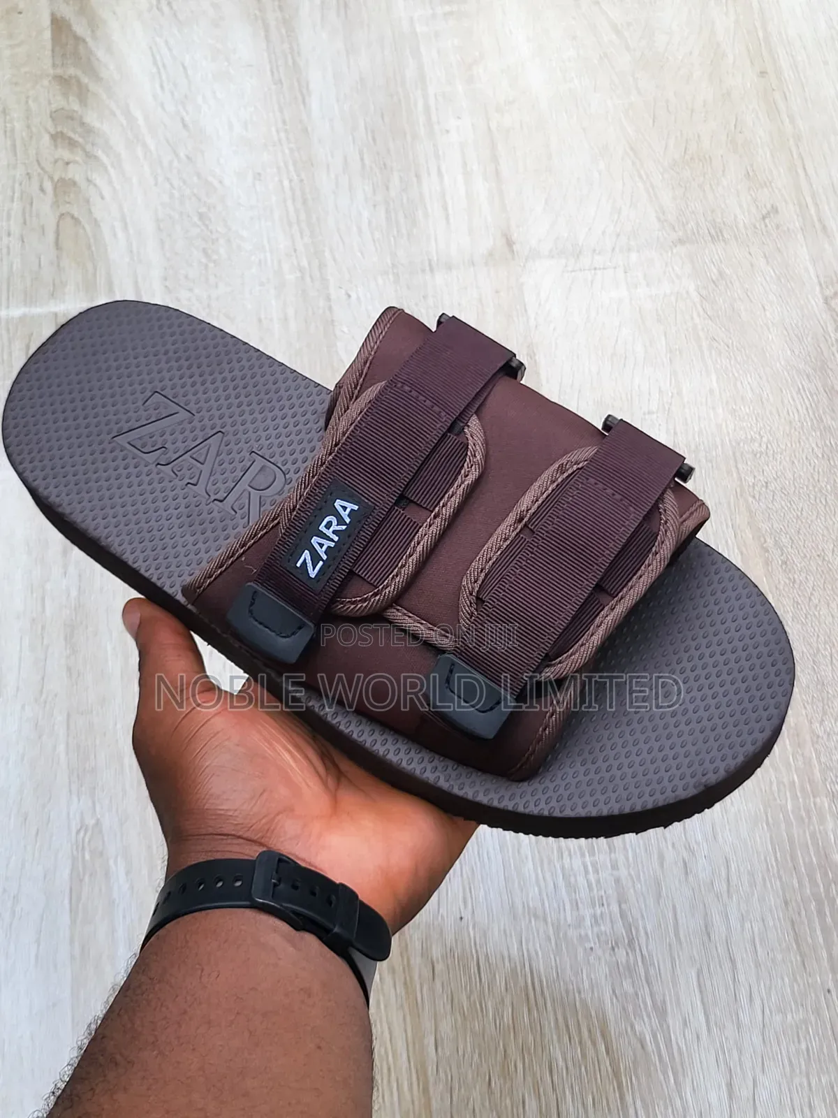 Zara Solid Slide Onyi 7u