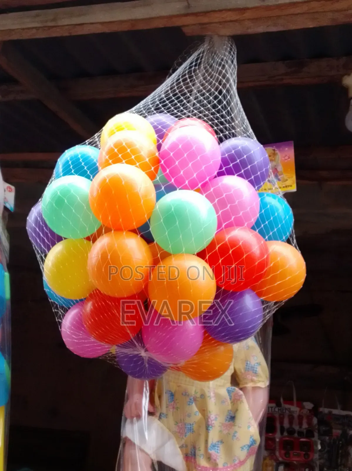 Pool Water Colored Balls