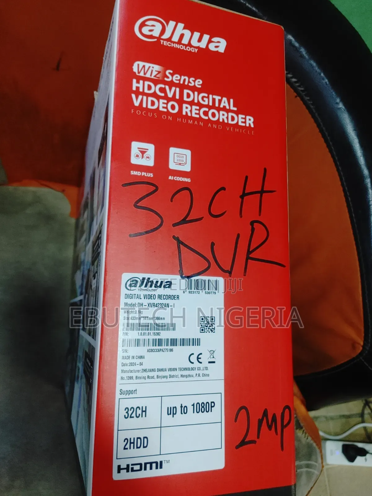 Dahua 2mp 32ch Audio DVR