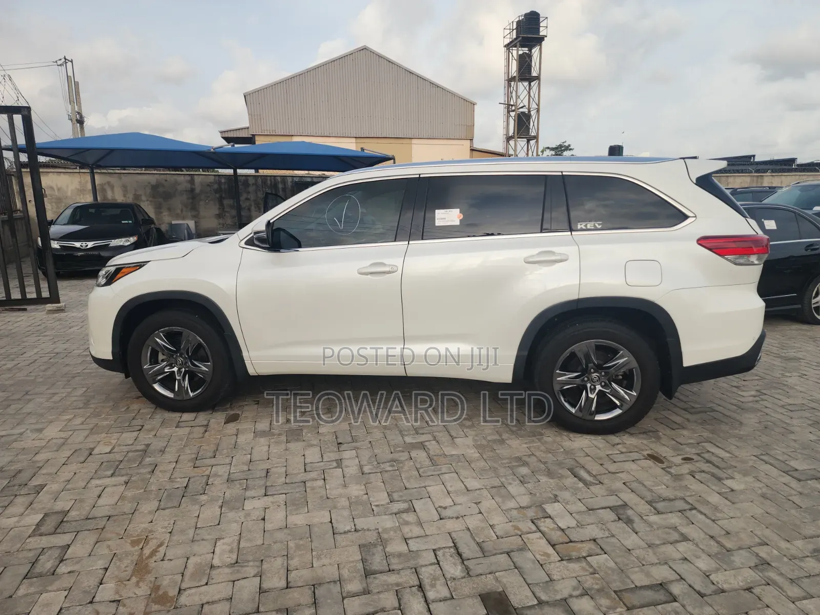 Toyota Highlander Limited Platinum 2019 White