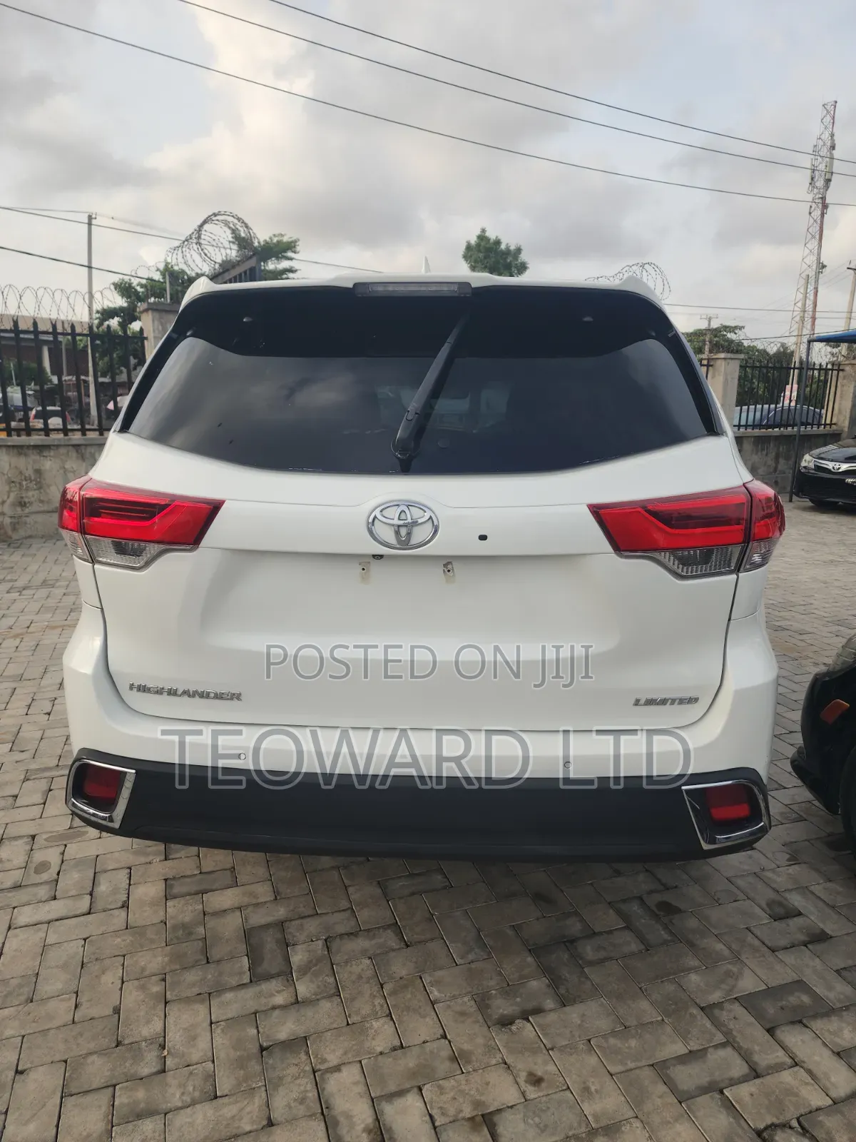 Toyota Highlander Limited Platinum 2019 White