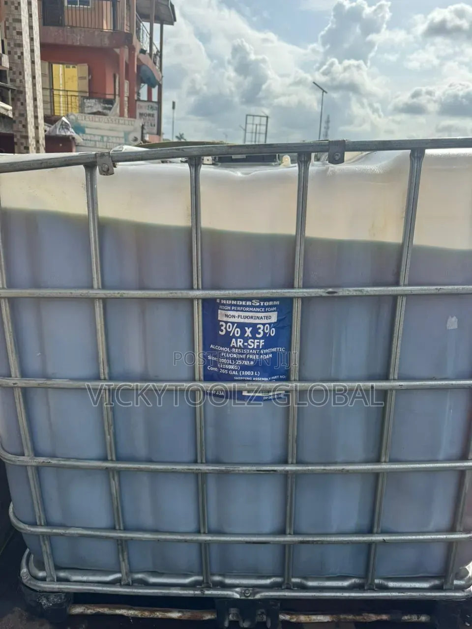 Ansul A163813n75 (Nff-331 3%X3% Thunderstorm Wnf33a 1000l (Ibc Tank)
