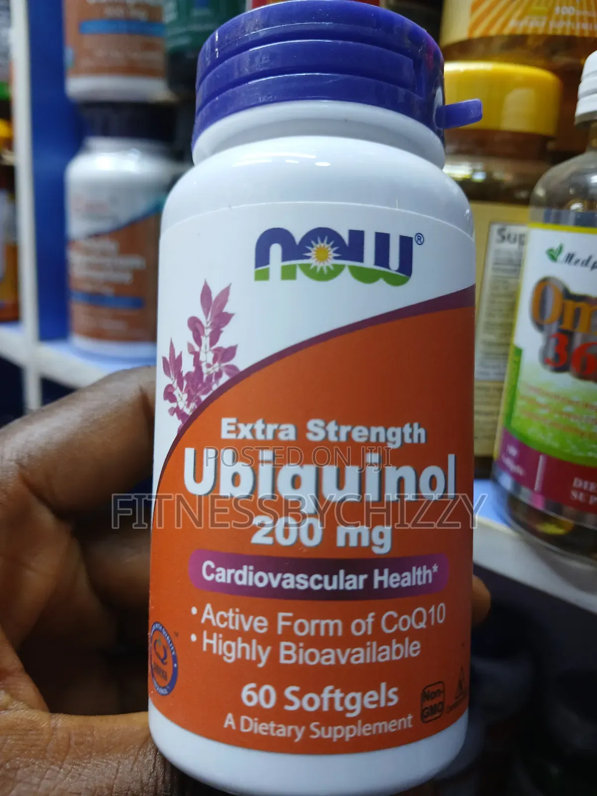 Now Ubiquinol Extra Strength 200mg X 60 Softgels