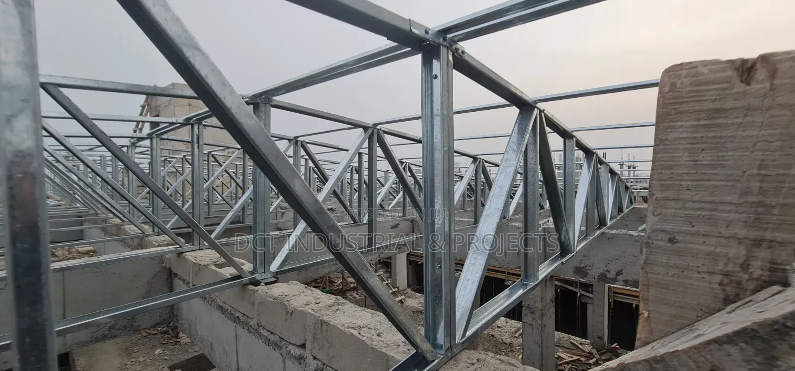 LGS Galvanized Steel Trusses Fabricator