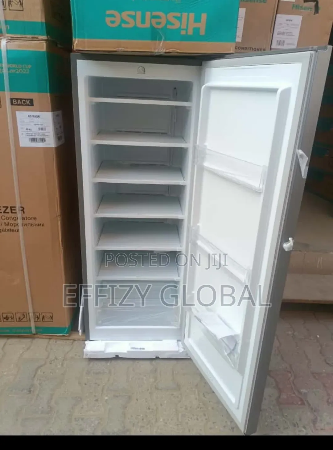 Hisense Upright Standing Freezer, Low Power Consumption