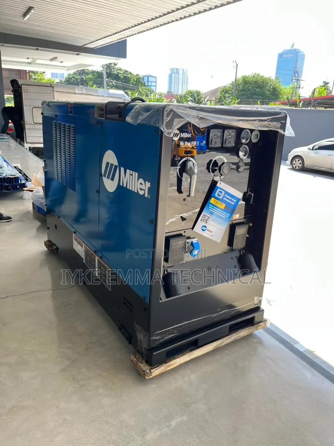 Miller Big Blue 600 Air Pak Engine-Driven Welder and Generator