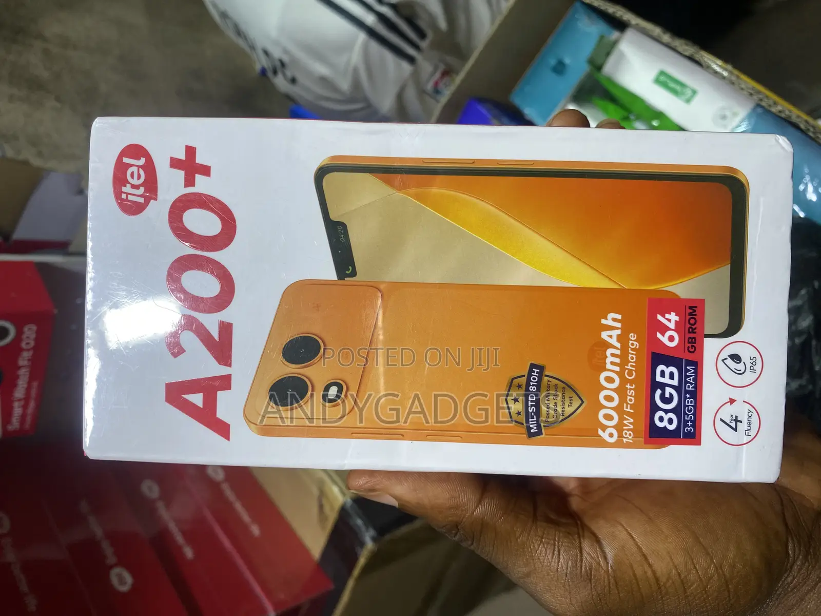 New Itel A100 128 GB White