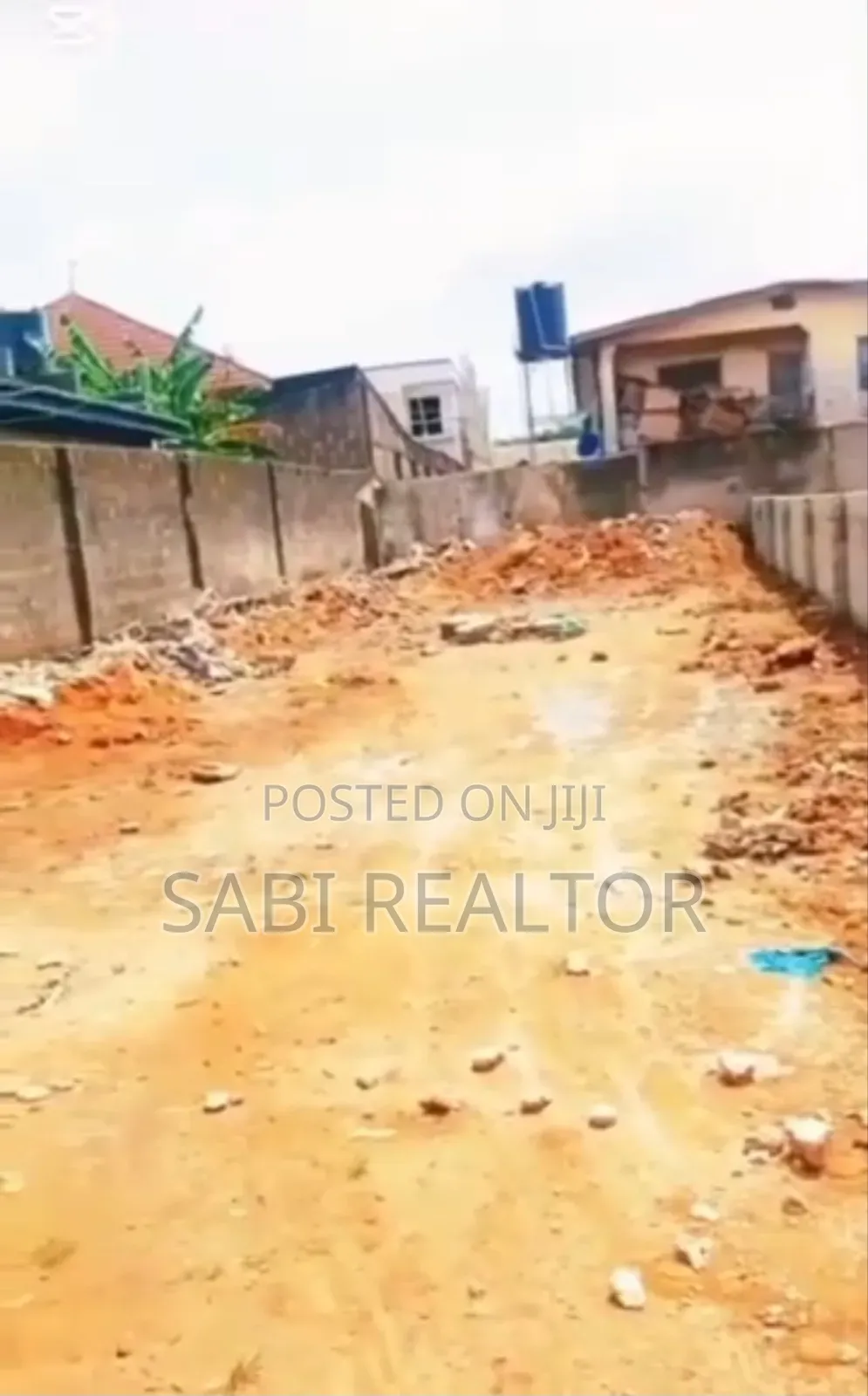 Half Plot of Land at Off Agbe Road Oko Oba Just 3 Houses to Tarred Road