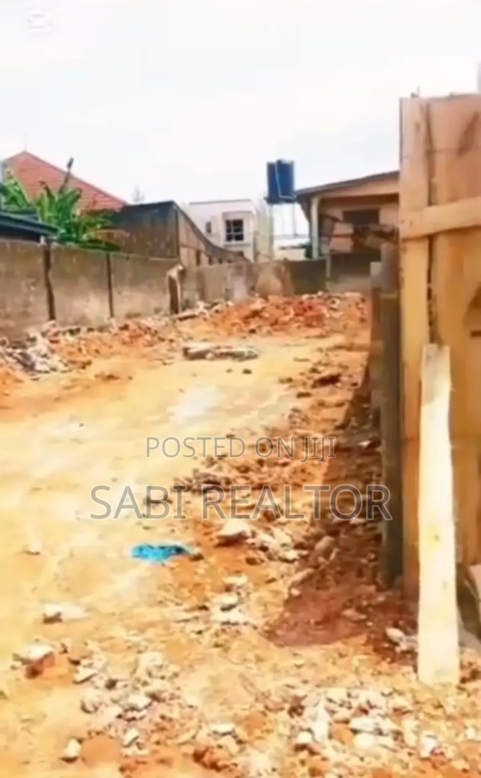 Half Plot of Land at Off Agbe Road Oko Oba Just 3 Houses to Tarred Road