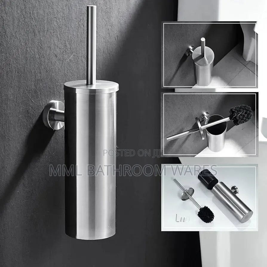 Toilet Brush and Stainless Steel Holder