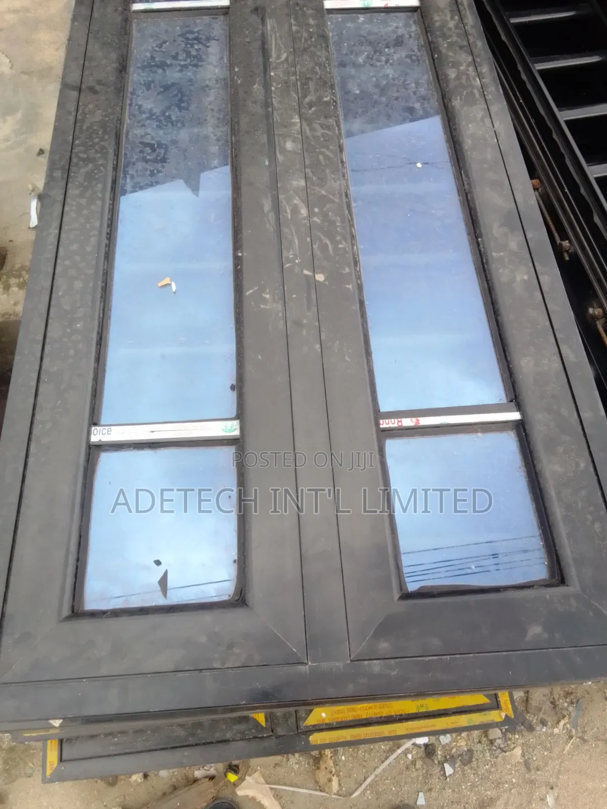 Standard Aluminium Casement Window With Net and Burglary