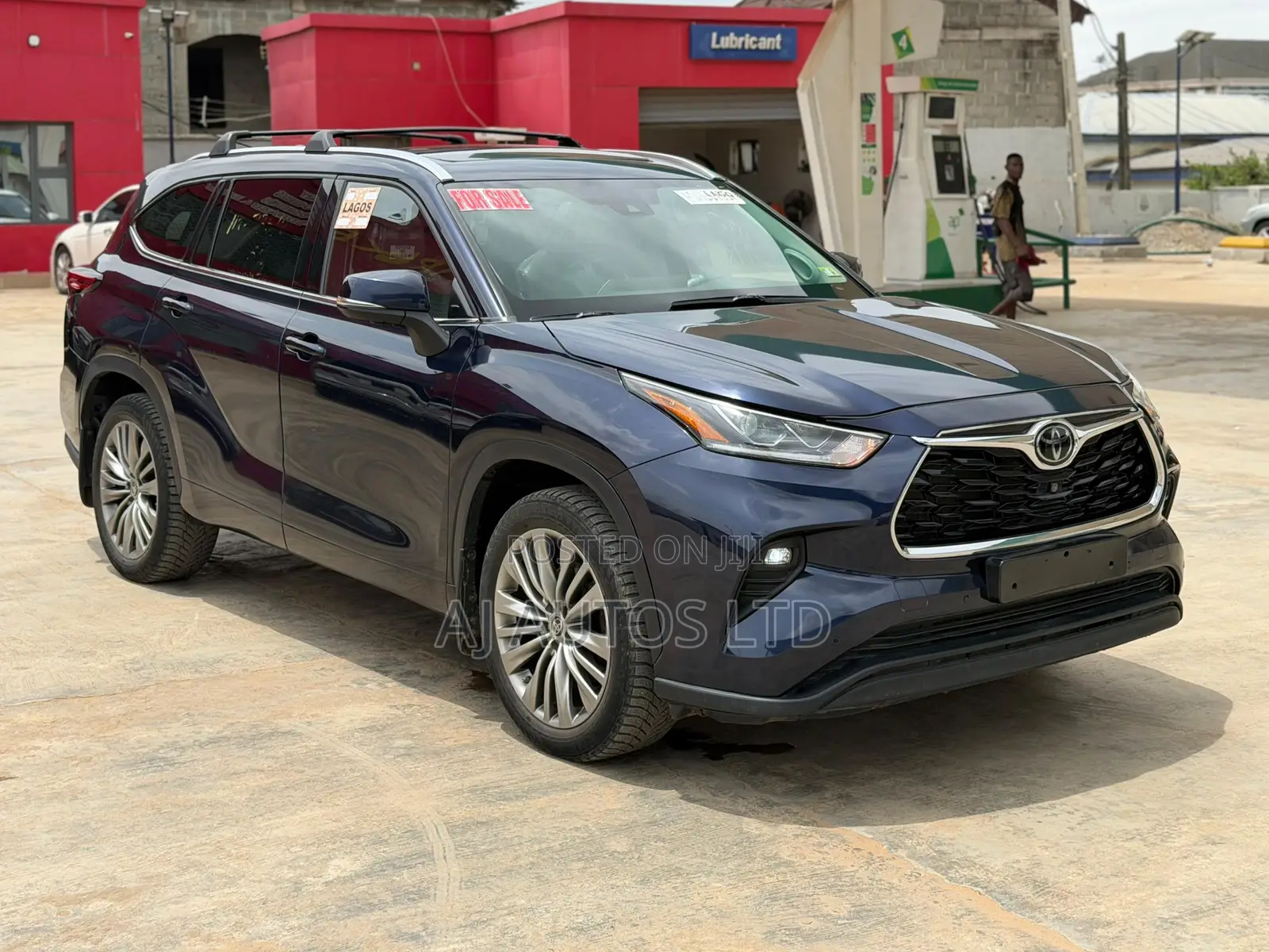Toyota Highlander Platinum 2021 Blue