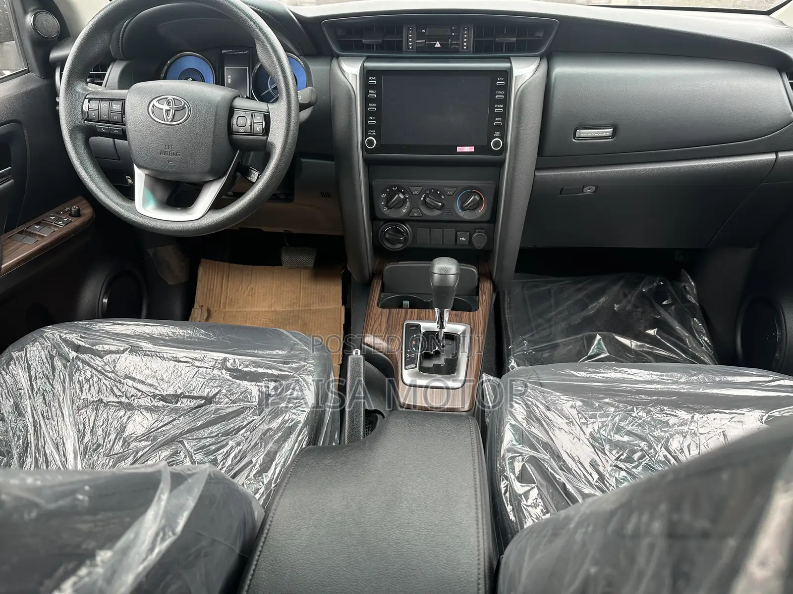 New Toyota Fortuner 2025 Black