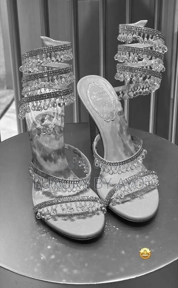 Rene Caovilla Spiral Chandelier Heel*