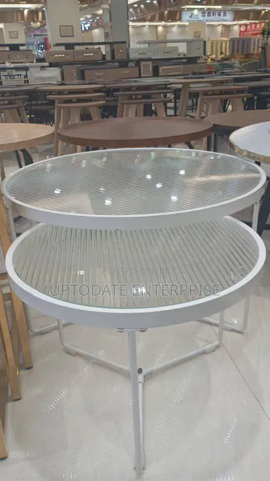 2in1 All Glass Center Table