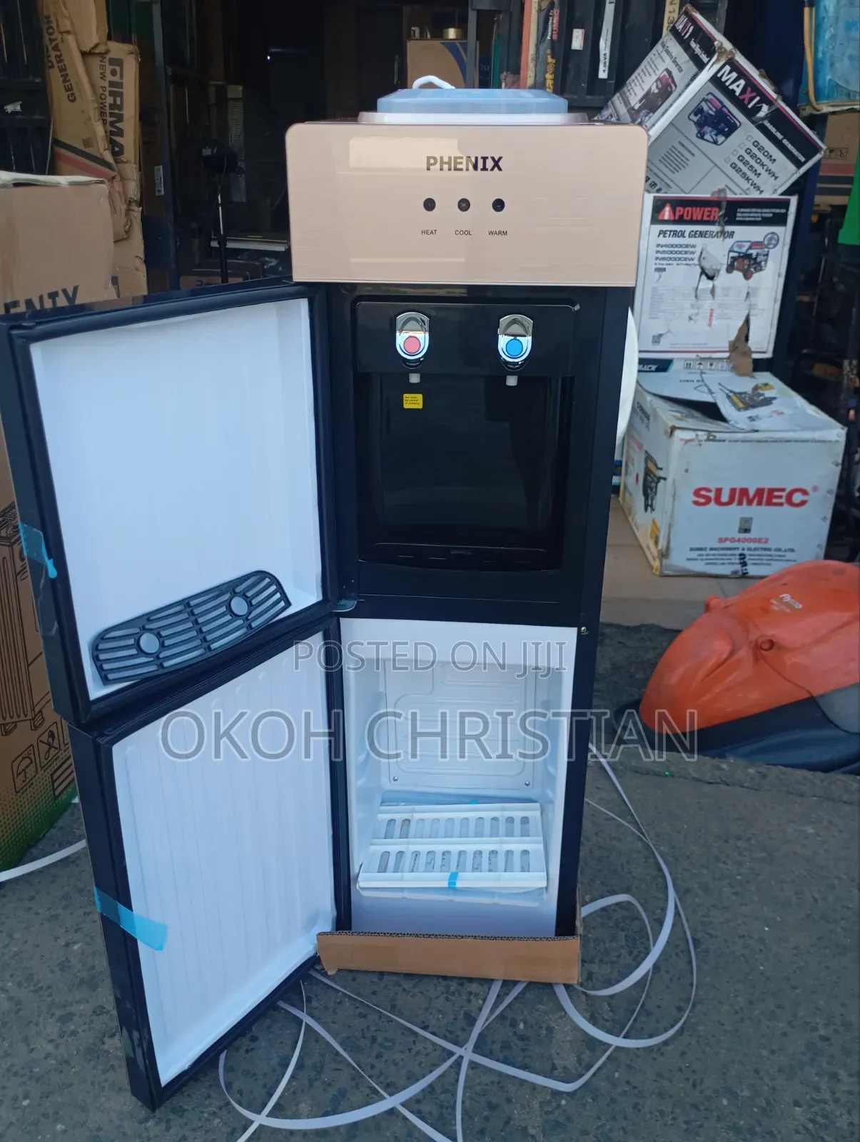 Phenix Water Dispenser With Fridge