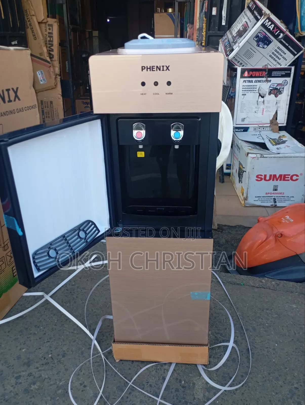 Phenix Water Dispenser With Fridge