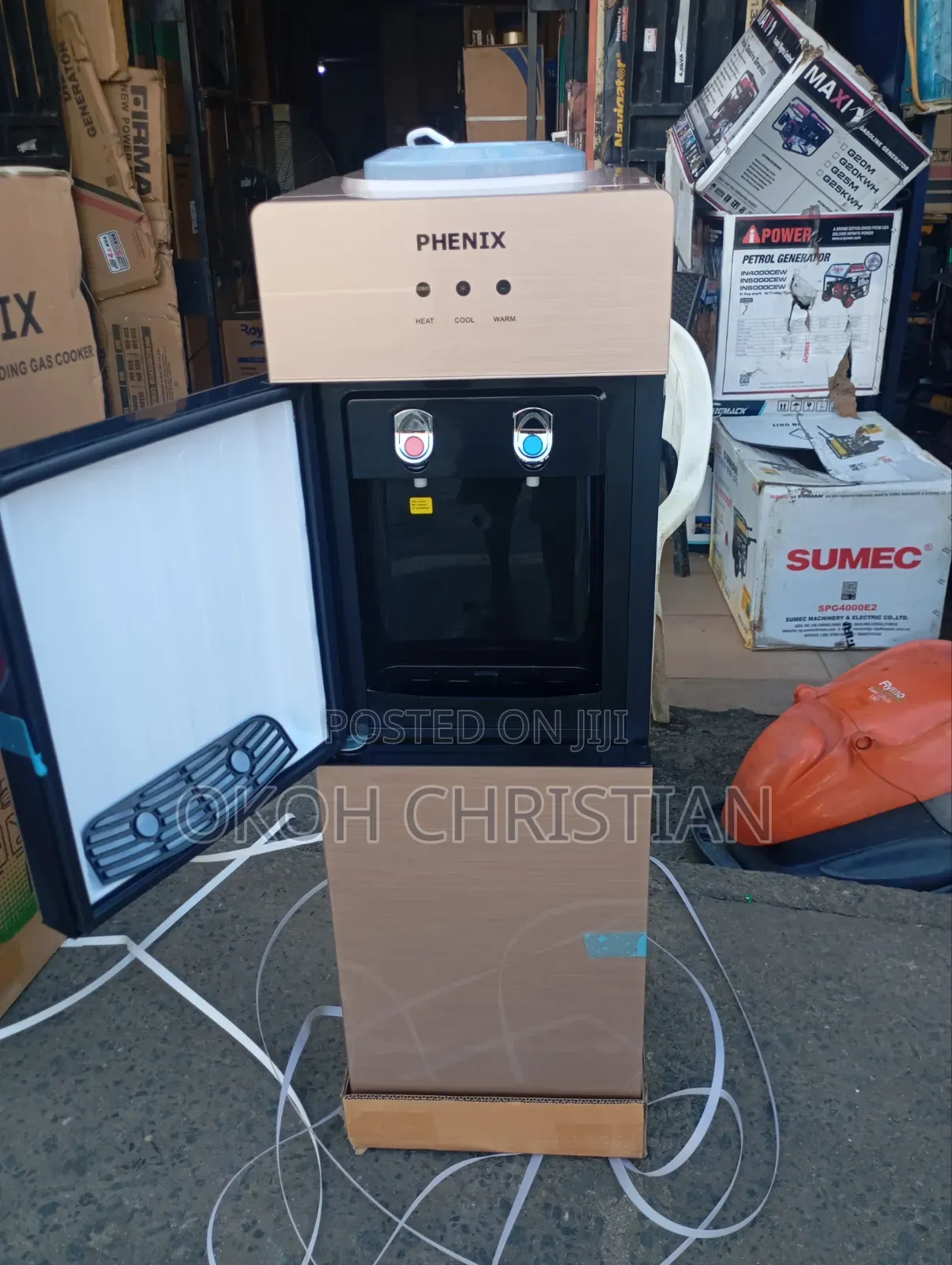 Phenix Water Dispenser With Fridge