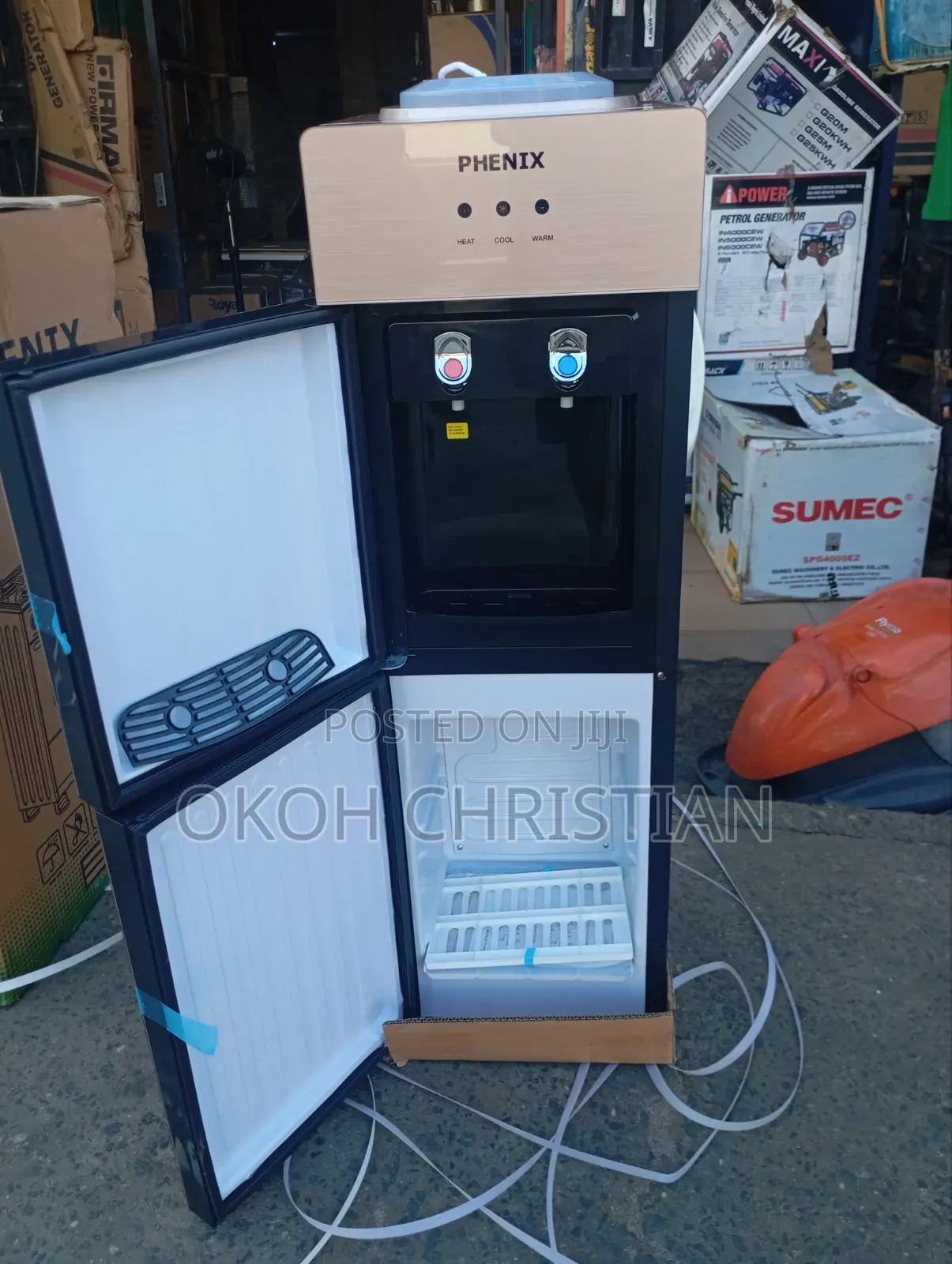 Phenix Water Dispenser With Fridge