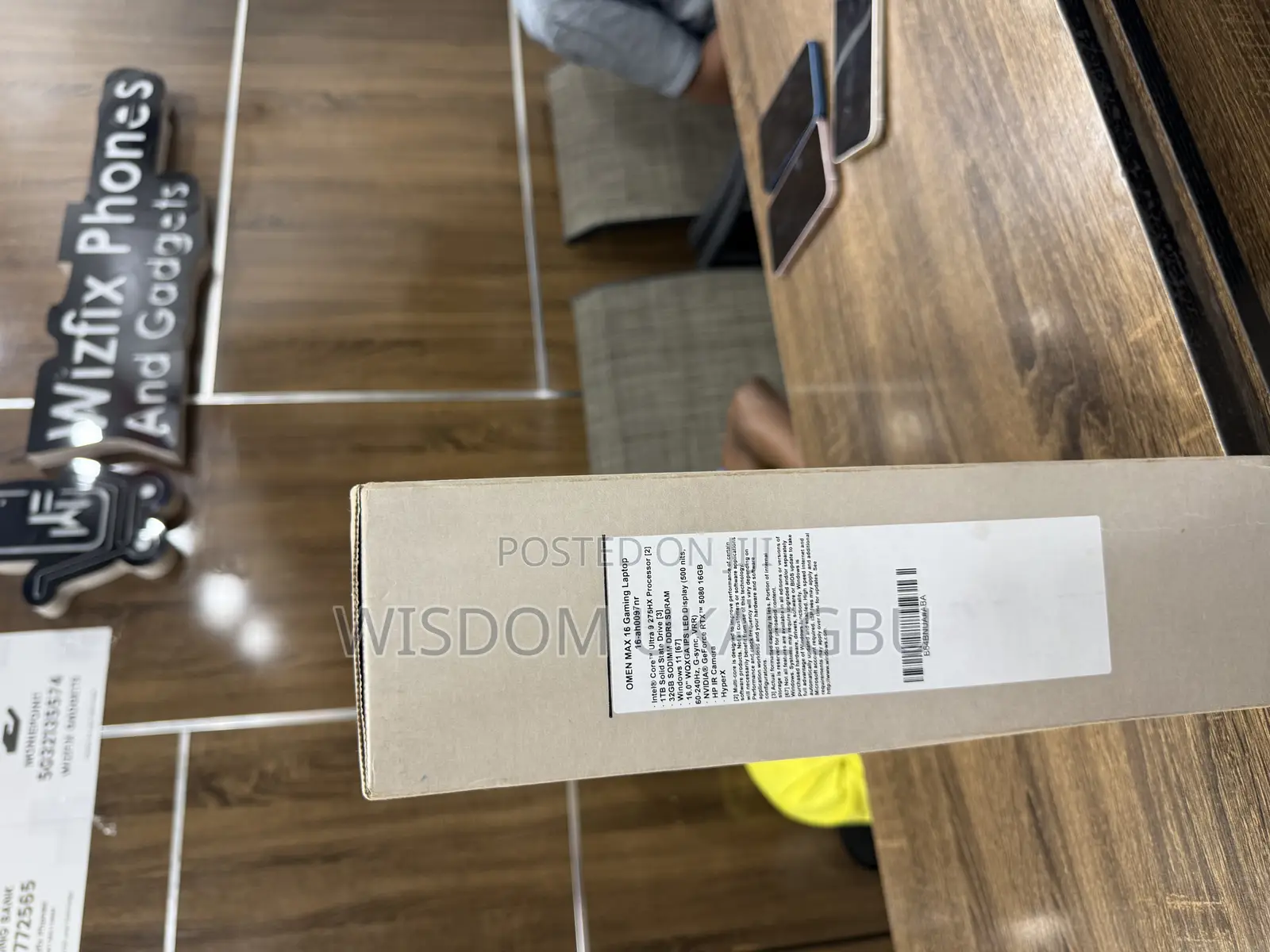 New Laptop HP Omen Max 16 32GB Intel Core Ultra 9 SSD 1T