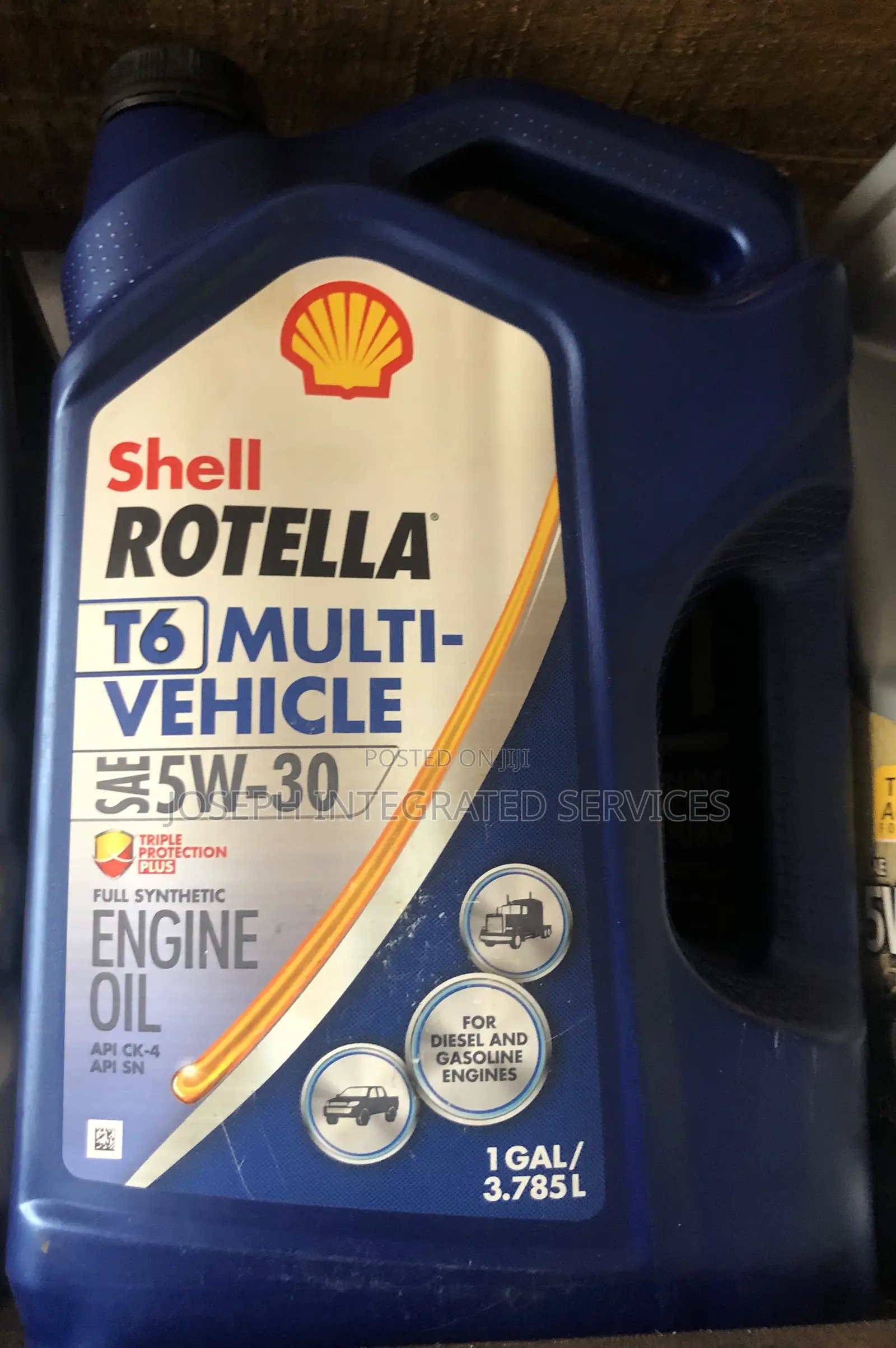 Shell Rotella T6 Multi-Vehicle 5w-30 Full Synthetic Engine Oil