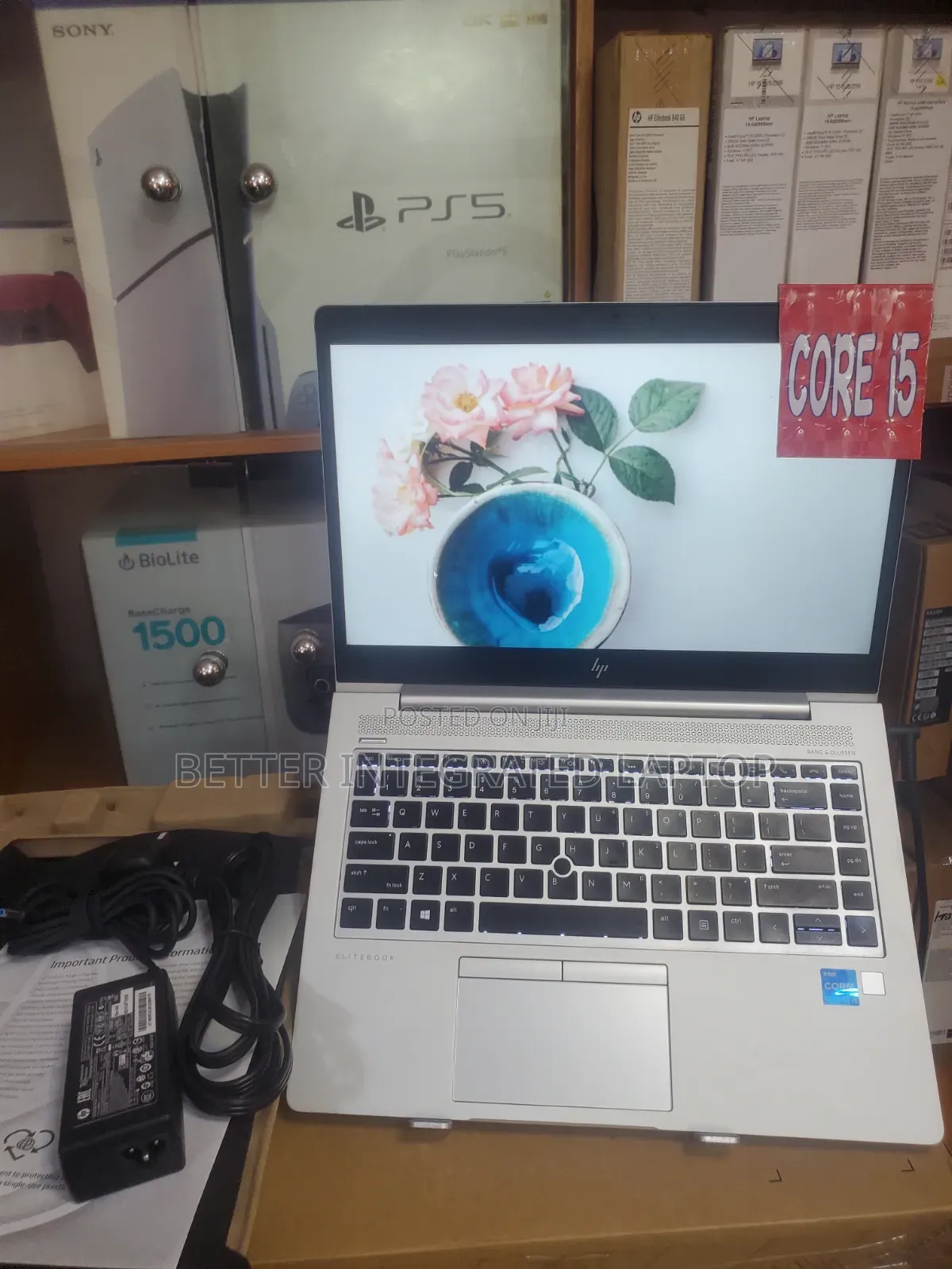 New Laptop HP EliteBook 8460P 16GB Intel Core 5 SSD 256GB