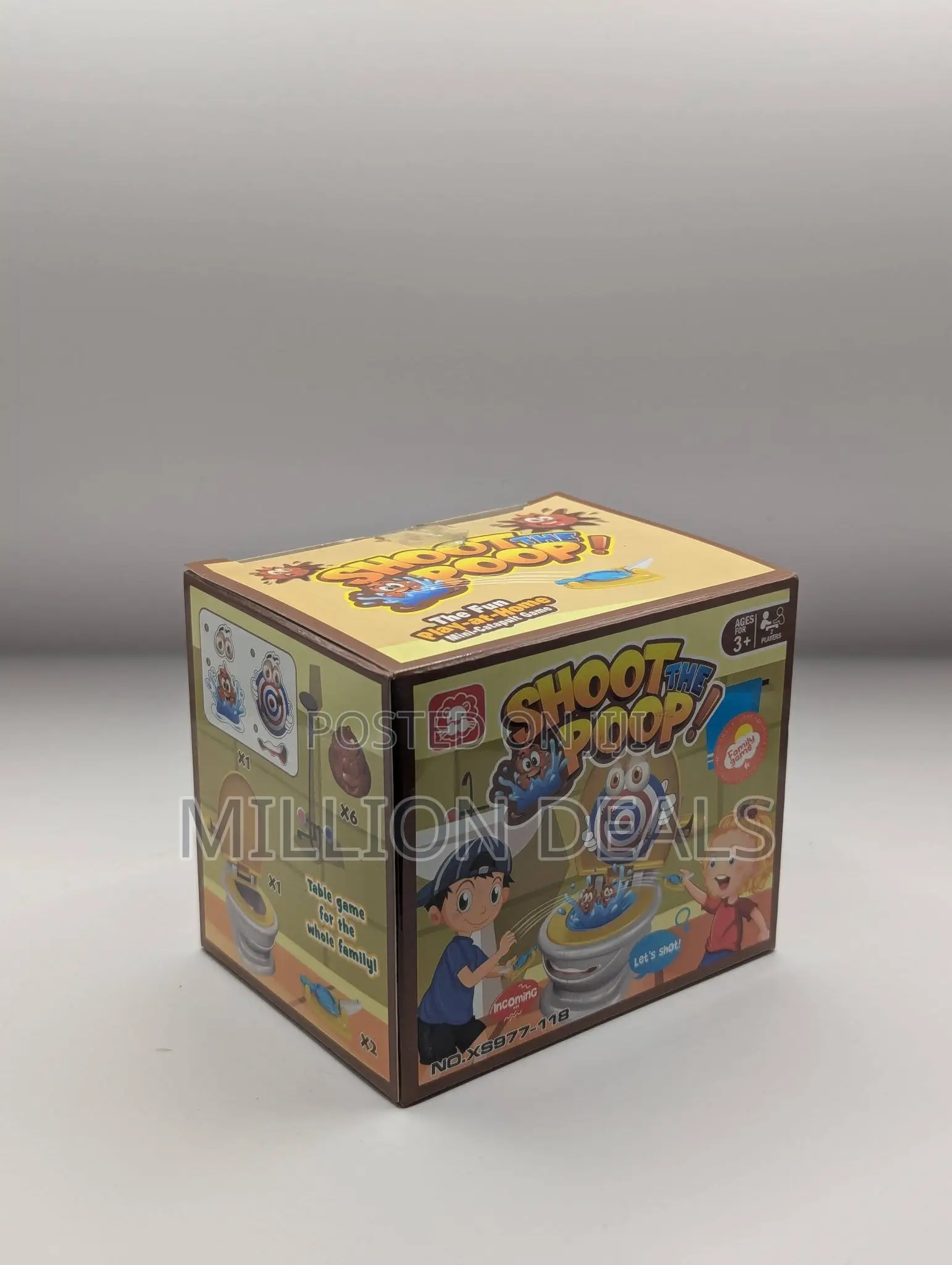 Shoot the Poop Catapult Games Ages 3+