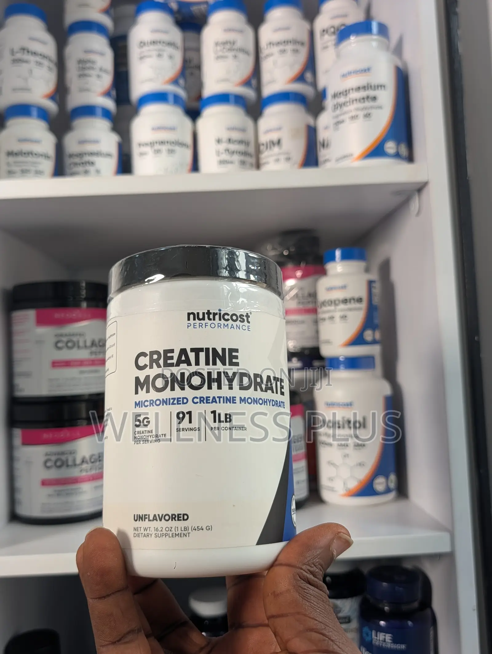 Creatine Monohydrate 5g 91 Servings Original U.S - Muscle Builder