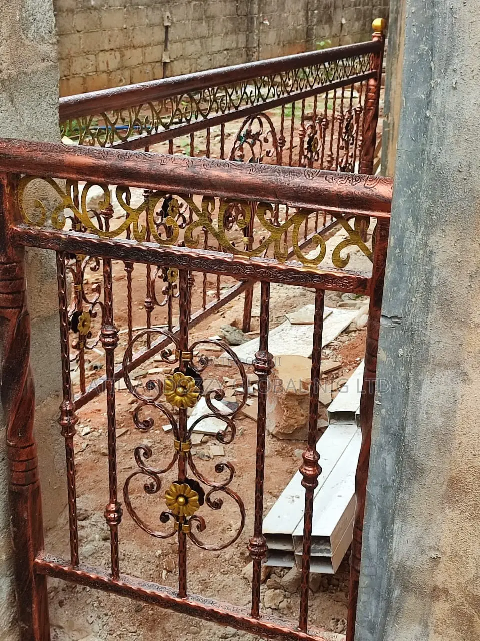 Rosat Design Wrought Iron Rails