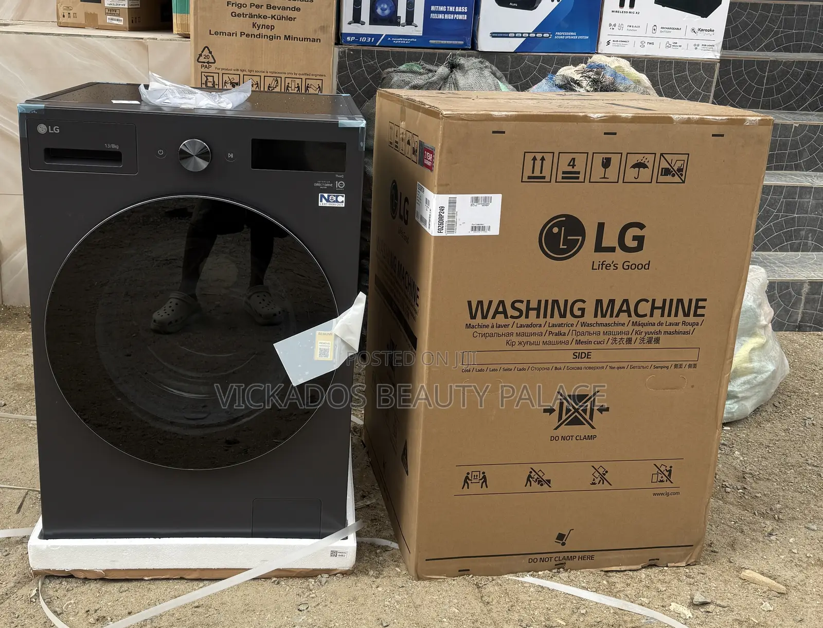 Lg Front Load Wash Dry 13/8kg (F0z6drp249) Washing Machine