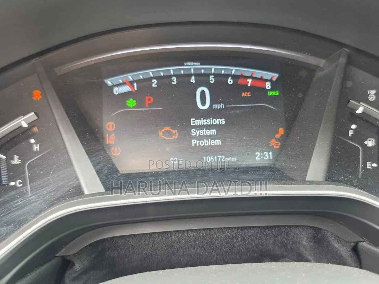 Honda CR-V 2017 Black