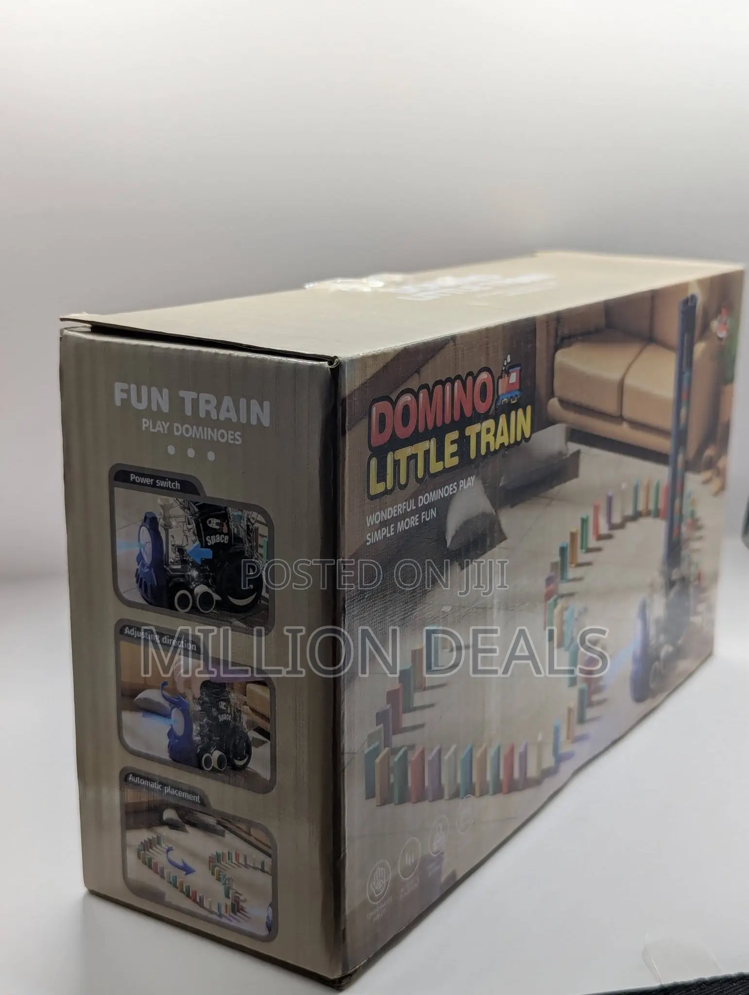 Portable Unique Little Domino Train Ages 3+