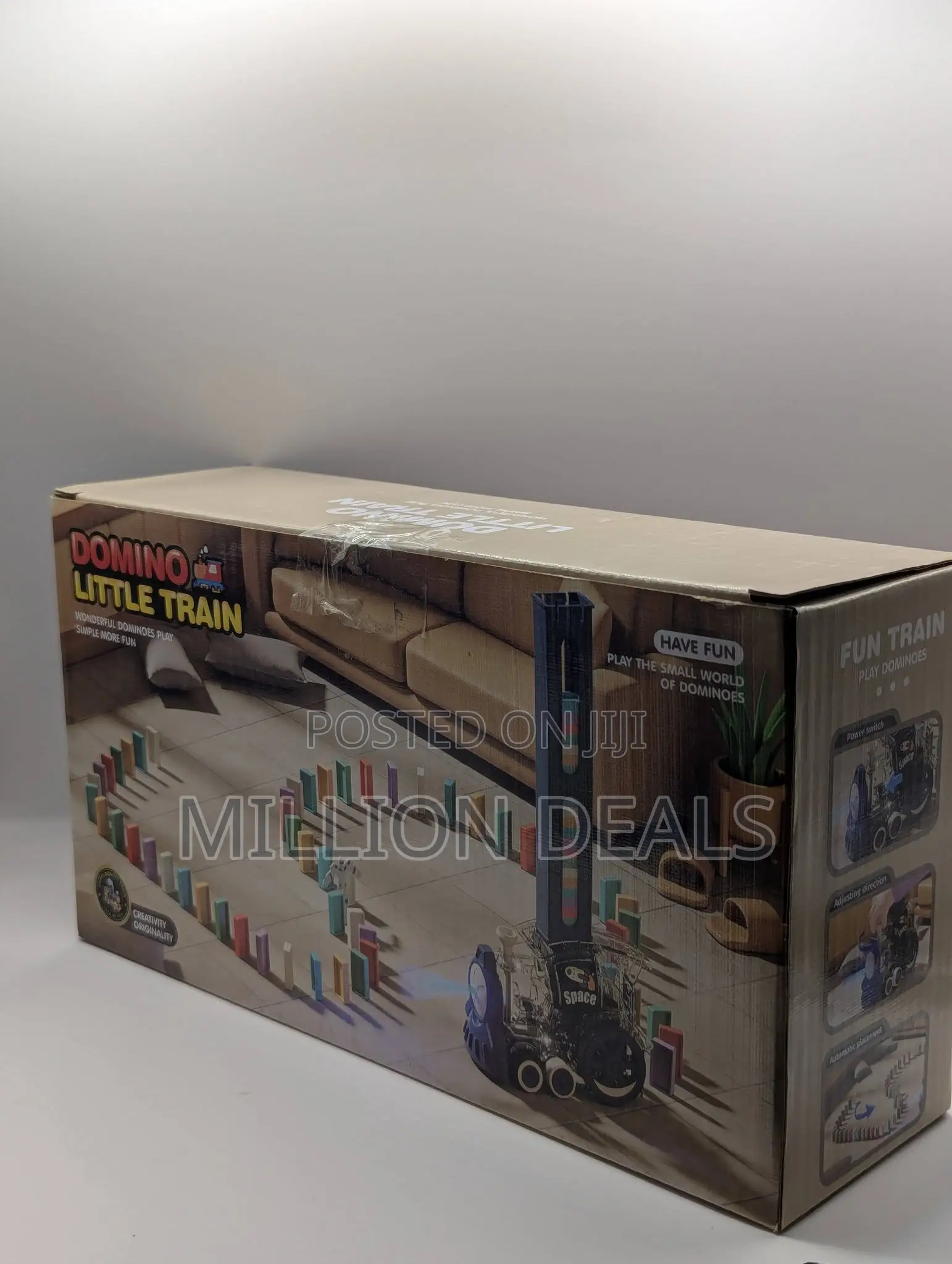 Portable Unique Little Domino Train Ages 3+