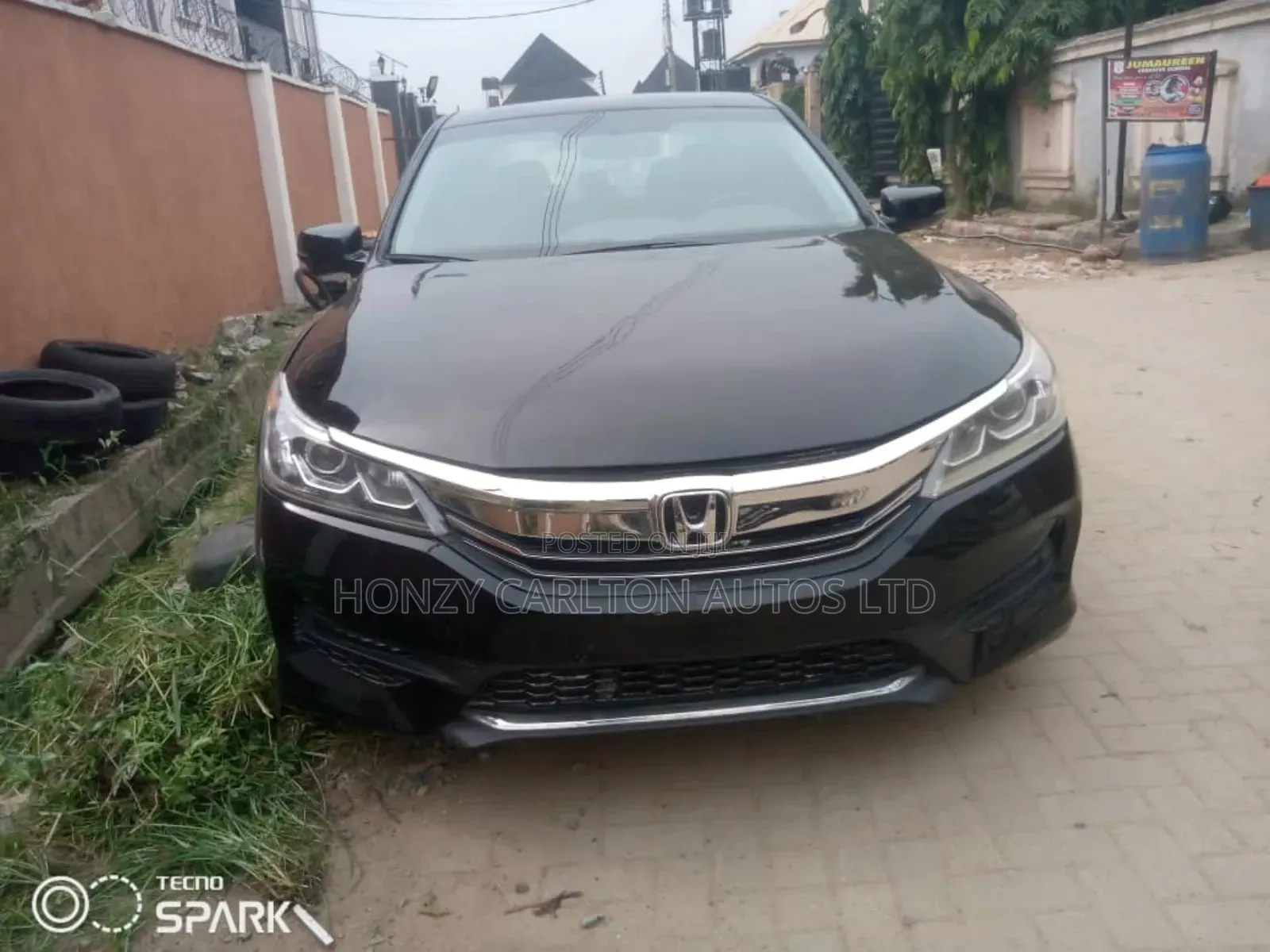 Honda Accord Sport 4dr Sedan (2.4L 4cyl 6M) 2015 Black
