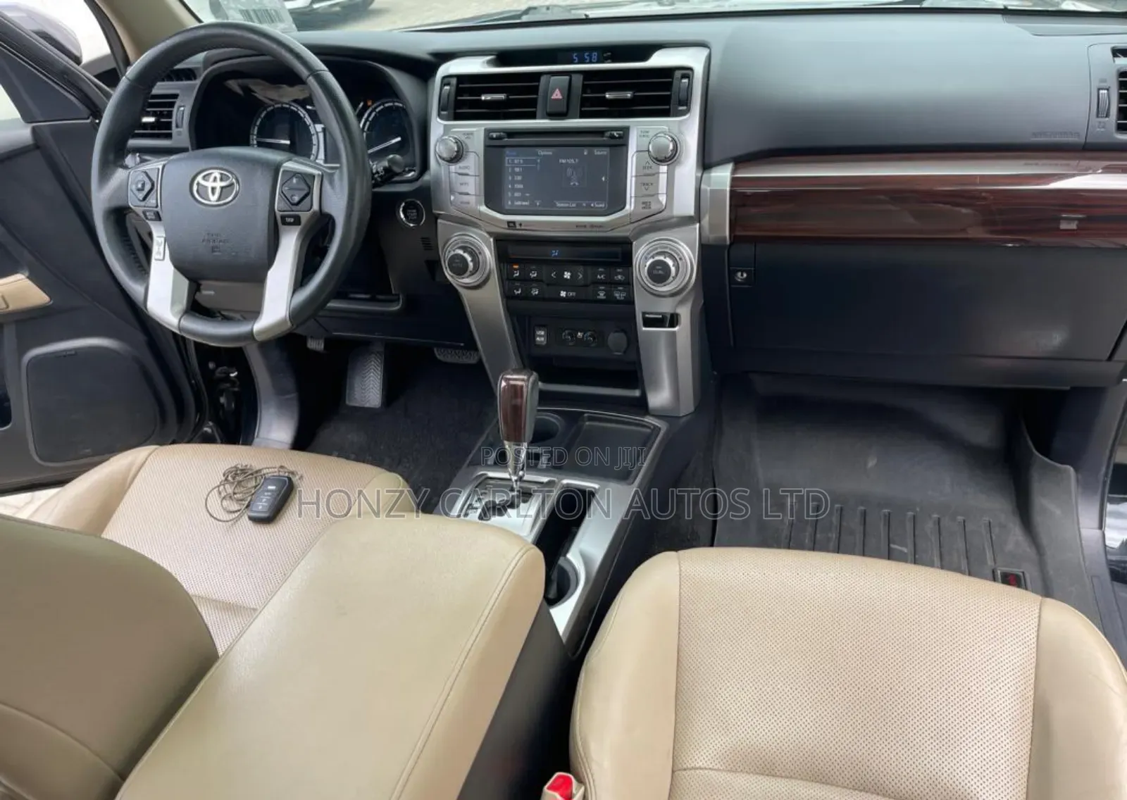 Toyota 4-Runner Limited 4x4 2018 Black