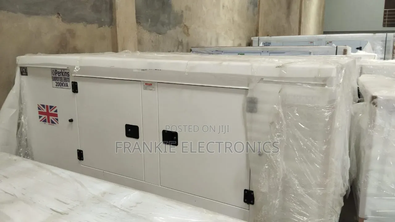 Built for Performance: Perkins 200kva Silent Generator