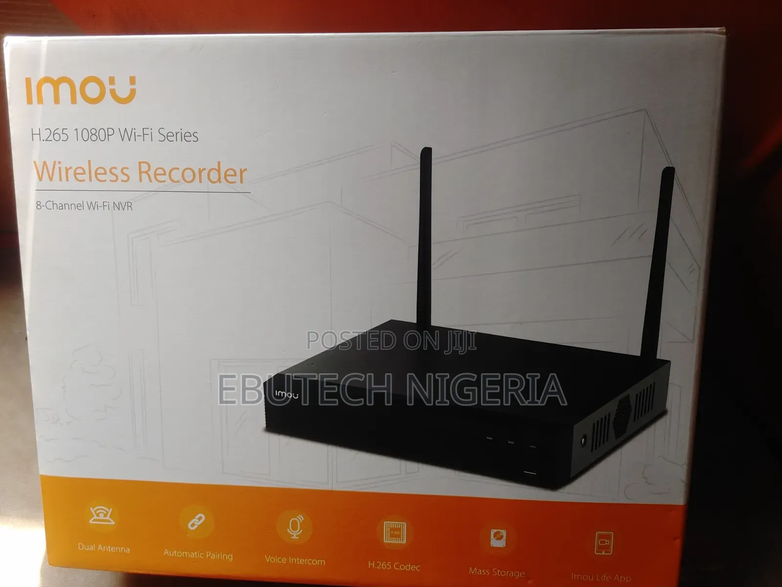 Imuo Nvr1108hs-W-S2 - 8 Channel Compact 1u 1hdd Network Video Recorder