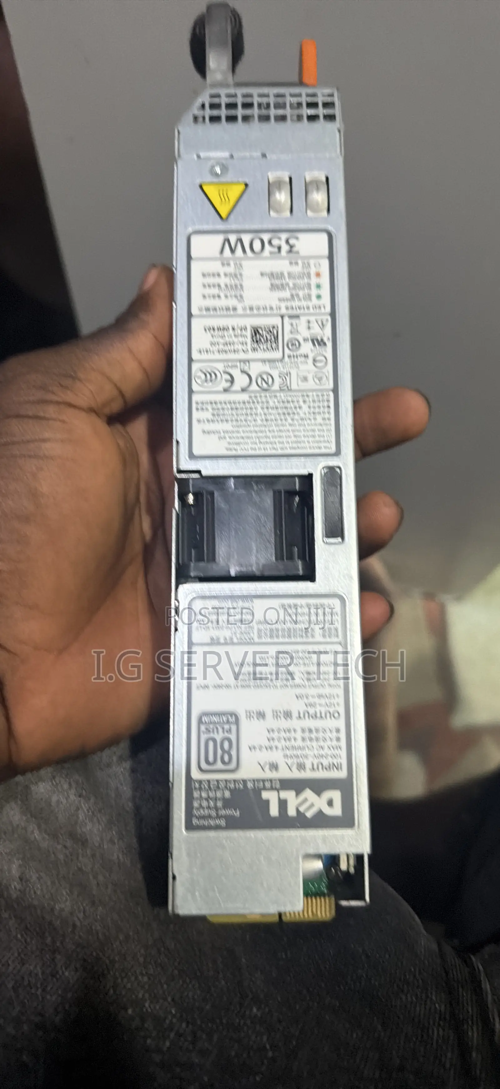 Dell 350w Power Supply 09wr03 L350e-S1 80 Plus Platinum