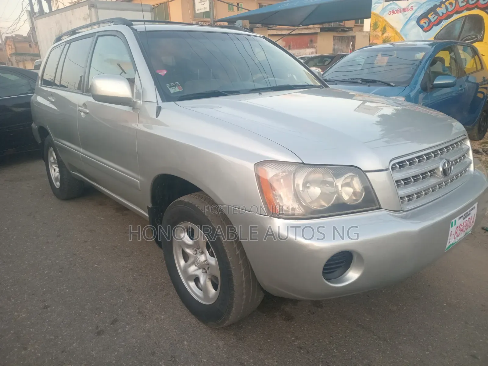 Toyota Highlander Base AWD 2004 Silver