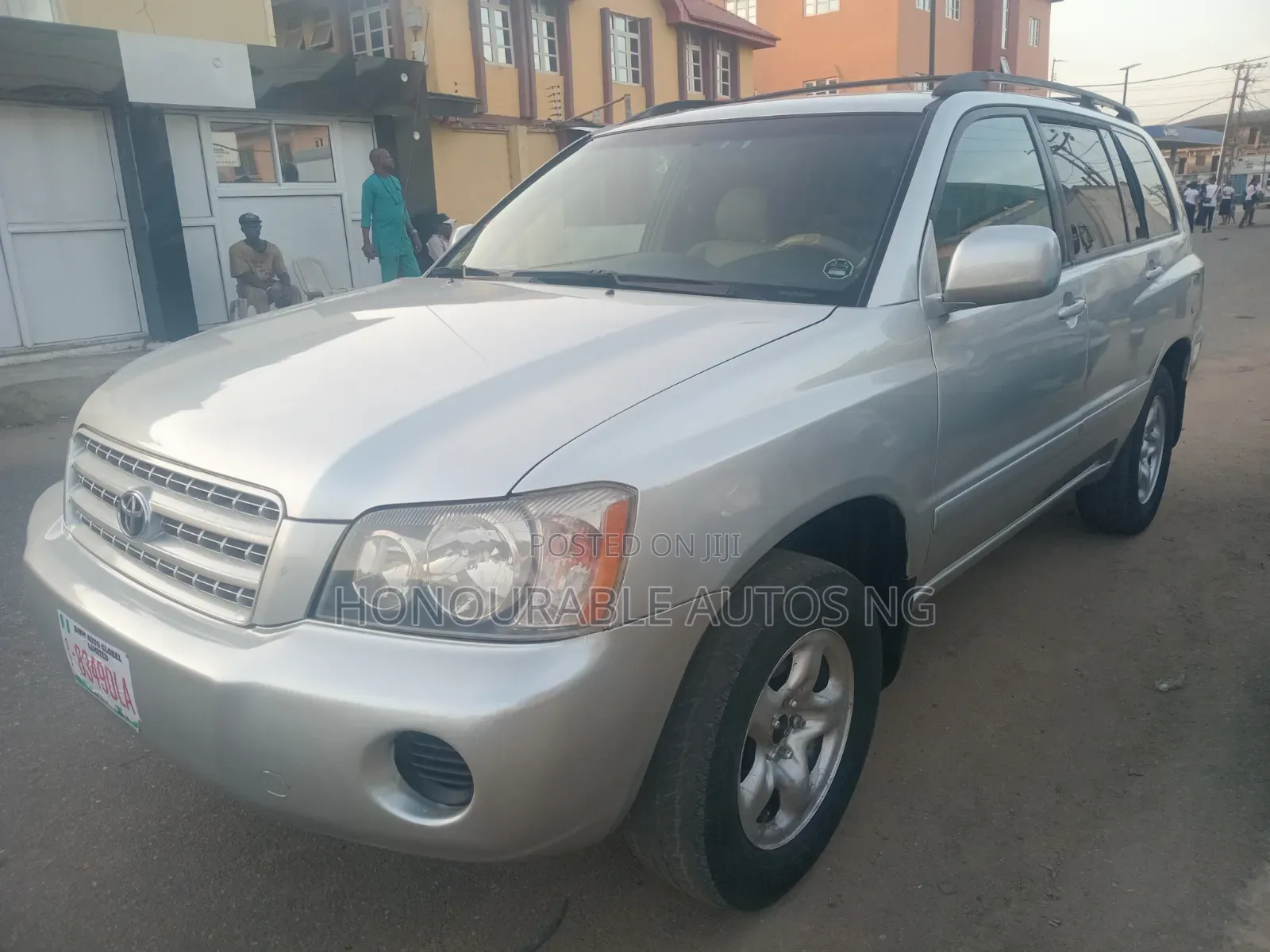 Toyota Highlander Base AWD 2004 Silver