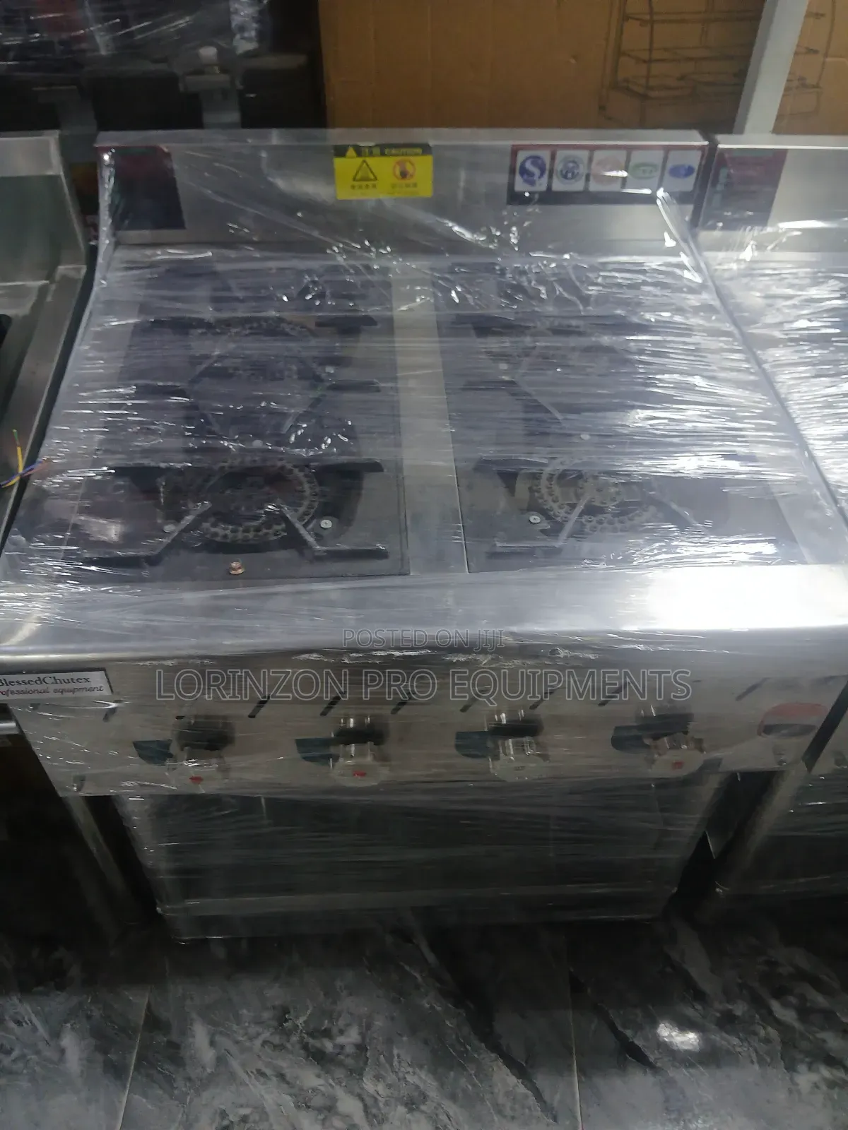 Four (4) Burner, 6 Six Burner Gas Cooker