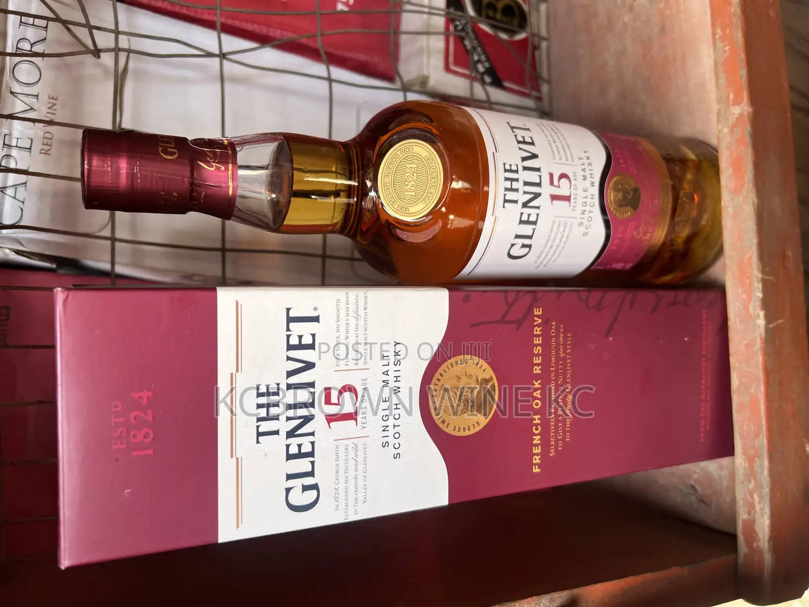 The Glenlivet 15yr 1bott