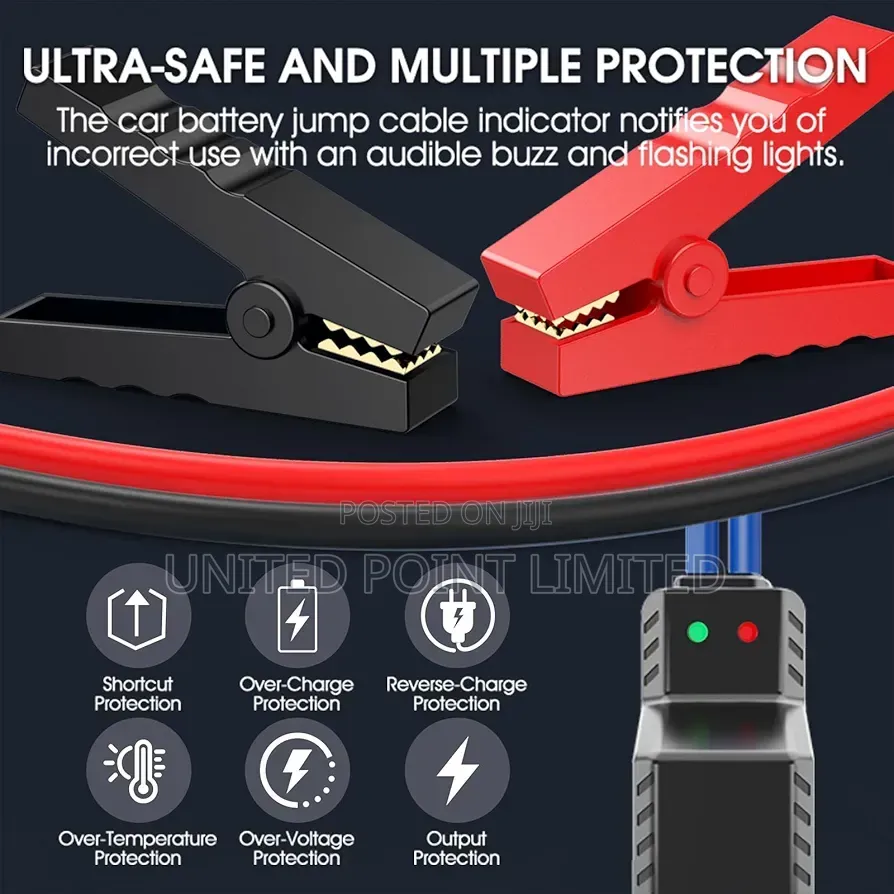 2in1 Portable Car Jump Starter With Air Compressor 1000a